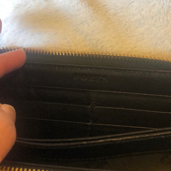 Ports snake Print Leather Zip Around Wallet - Picture 5 of 7